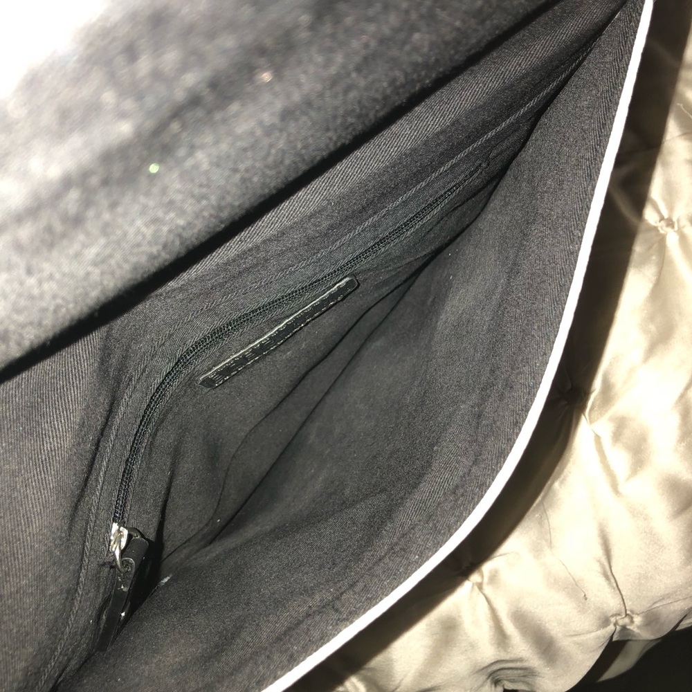BCBGeneration Gray Envelope Clutch - Picture 4 of 4